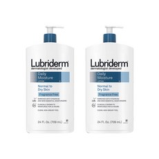 Lubriderm 日常保濕乳液 無香, 2瓶, 709ml