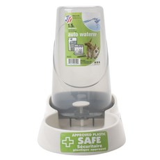 vanness 自動飲水器 寵物飲水器 1.5L, 1個, 白色的