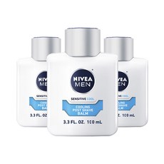 NIVEA 妮維雅 男士極淨酷涼鬍後乳, 3個, 100毫升