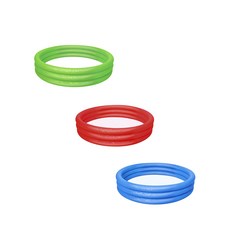 Bestway 花園充氣泳池51027 兒童充氣泳池 顏色隨機 家庭戲水