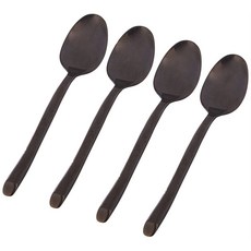 TOWLE 生活德米茶匙, 4個, Wave Noir