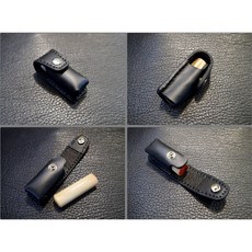 KH手工皮革工作室 MIT台灣製造印章皮套 印章套 方形章 圓形章 開運章 六分章 七分章 全皮內裏防刮傷 皮革縫線顏色可自選 彌月禮 滿月禮, 黑色油蠟皮(黑色縫線)