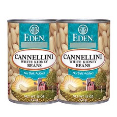 EDEN 卡內利尼白腰豆, 2罐, 425g