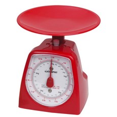 Starfrit 平頂機械廚房秤 廚房秤, 紅色的, 093003006COUL