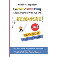 (英文圖書) Python for Beginners: Master the Basics of Python with Easy-to-Follow Visuals a... 平裝版, Independently Published, 英文
