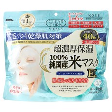 超濃厚保濕米面膜, 1個, 40件