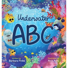 (英文圖書)Underwater ABC - A Marine Life Alphabet Book for Children 精裝版, Barbara Pinke, 英文