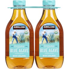 KIRKLAND 科克蘭 龍舌蘭糖漿, 2瓶, 1.02kg