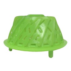 Starfrit 可折疊式矽膠蒸籠盤 綠色, 1個