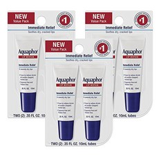 Aquaphor 唇部護理膏 10ml 2入, 3個, 不適用