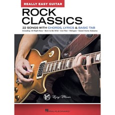 Rock Classics獨奏樂譜, HAL LEONARD, 簡單吉他系列