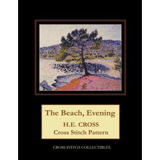 (英文圖書) The Beach Evening: H.E. Cross cross stitch pattern 平裝版, Createspace Independent Pub..., 英文