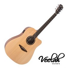 Veelah V1 DCE 民謠吉他 40吋 缺角 雲杉單板 旅行吉他, 詳見包裝