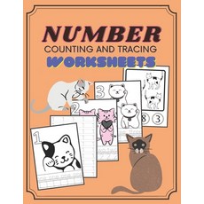 Number Counting and Tracing Worksheets: A Fun Number Tracing Books for kids ages 3-5 Number tracing... 平裝版, Independently Published, 英文