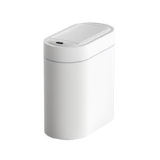ELPHECO 雙開感應垃圾桶 ELPH2211 靜音衛生 居家清潔好幫手, 白色