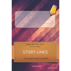 (英文圖書)Story Lines - Create Your Own Story Activity Book Plan Write and Illustrate: Bu... 平裝版, Independently Published, 英文