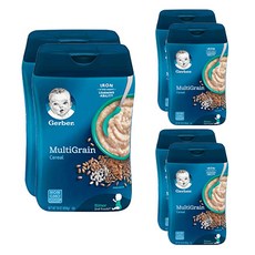 Gerber 嘉寶 孩童麥片糊, 綜合穀物口味, 454g, 6個