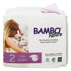 BAMBO Nature 伴寶樂 Eco Friendly黏貼型尿布, 第2階段, 30片