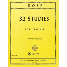 【凱翊︱IMC】：提升技巧、培養樂感, 西里爾 蘿絲: 32首單簧管練習曲, 1個