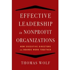 (英文圖書) Effective Leadership for Nonprofit Organizations: How Executive Directors and Boards Work Tog... 平裝版, Allworth, 英文