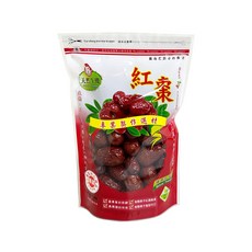 台灣和樂 和田大紅棗600g_紅棗 嚴選新疆和田大棗 天然生機, 600g