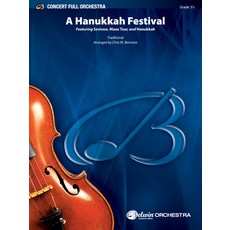 (英文圖書) A Hanukkah Festival: Featuring Sevivon Maoz Tzur and Hanukkah Conductor Scor... 平裝版, Alfred Music, 英文