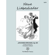 (英文圖書) Neue Liebeslieder Op. 65: New Love Songs 平裝版, Lulu.com, 英文