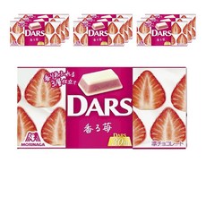 MORINAGA 森永 森永製果 DARS 草莓口味 x 5 盒, 10個