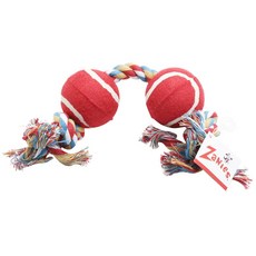 ZaNies 繩結球寵物玩具, 1個, 混色