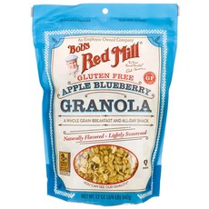 Bob's Red Mill 蘋果藍莓麥片, 1個, 340g