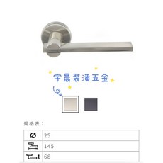 EVER LV22 水平門鎖, 銀色