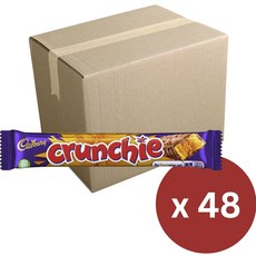 Cadbury 吉百利 crunchie焦糖蜂巢巧克力, 48個, 40g