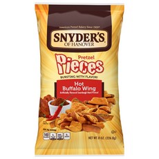 SNYDER'S 史奈德 椒鹽脆餅 水牛城辣雞翅口味, 1包, 226.8g