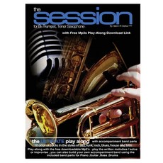 (英文圖書) The Session For Bb Trumpet Tenor Saxophone: The Ultimate Play-Along & Band fo... 平裝版, Createspace Independent Pub..., 英文