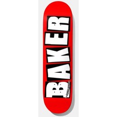 Baker 滑板板身 Brand Logo White 紅色 7.5/7.3吋