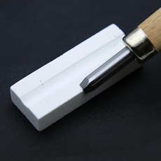 雕刻刀專用雙面磨刀石 320號精磨 綠碳化矽顆粒油石, 1個