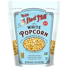 Bob's Red Mill 白色爆米花, 1個, 850g