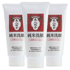 RE'AL 米糠淨膚洗面乳, 3條, 135g