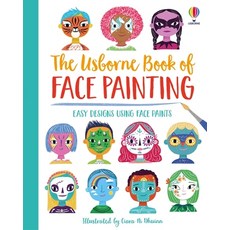 (英文圖書)Book of Face Painting Spiral, Usborne Books, English