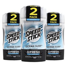 MENNEN Speed Stick體香膏 Ocean Surf香, 6件, 85克