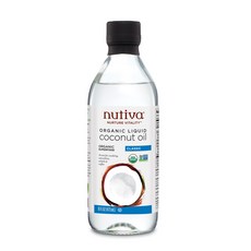 nutiva 經典液體椰子油, 1個, 473ml