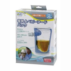 cherub baby母乳離乳食便利袋(150ml x20枚)-母乳儲存、副食品分裝好幫手, 20枚