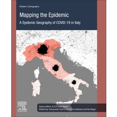 (英文圖書) Mapping the Epidemic: A Systemic Geography of COVID-19 in Italy 平裝版, Elsevier, 英文