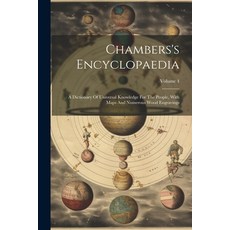 (英文圖書) Chambers's Encyclopaedia: A Dictionary Of Universal Knowledge For The People With Maps And N... 平裝版, Legare Street Press, 英文