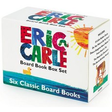 (英文圖書)Eric Carle Six Classic Board Books Box Set 平裝版, HarperCollins, 英文