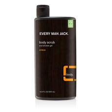 EVERY MAN JACK 身體磨砂和沐浴露柑橘, 1個, 400ml
