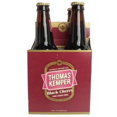 THOMAS KEMPER 黑櫻桃蔗糖汽水, 4件, 355ml