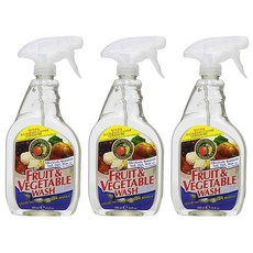 ECOS 蔬果清潔劑, 3個, 650ml