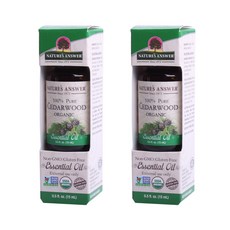 NATURE'S ANSWER 雪松精油, 2個, 15ml