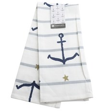 now DESIGNS 圖案印花棉質廚房毛巾, 1個, 啊,馬蒂